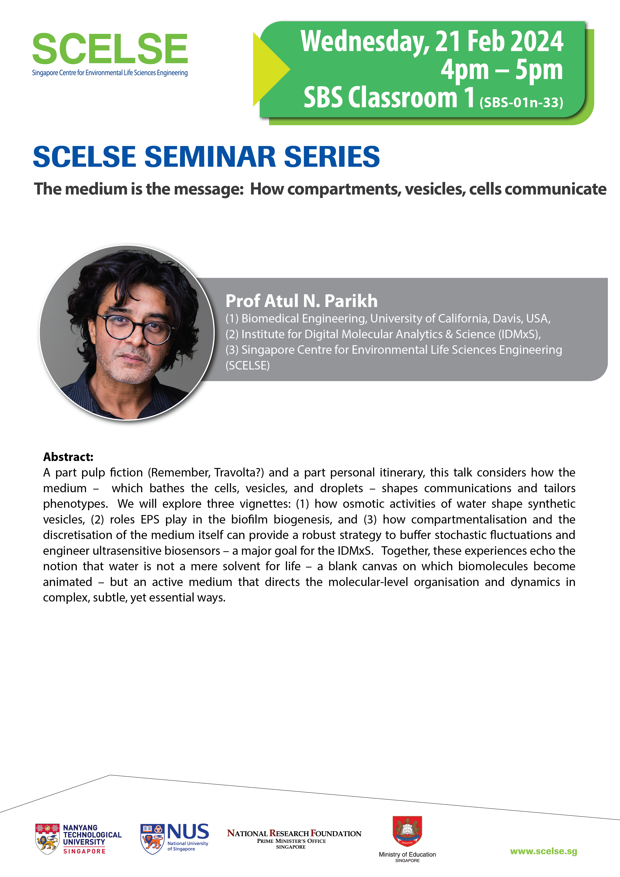 SCELSE Seminar Series