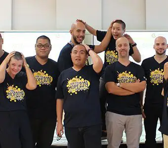 SCELSE & LKCMedicine Put Bald Heads Together to Raise Nearly $35,000 for Children with Cancer