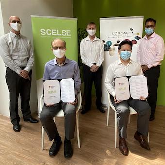 L’Oréal Singapore and NTU Singapore set up joint lab hosted by SCELSE for deeper exploration of skin and scalp microbiomes