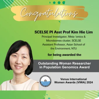 SCELSE PI honoured with outstanding woman researcher in Population Genomics award