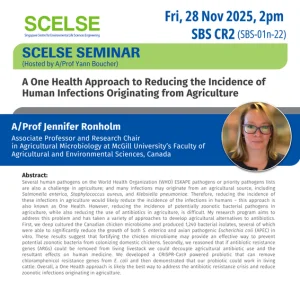 A One Health Approach to Reducing the Incidence of Human Infections Originating from Agriculture